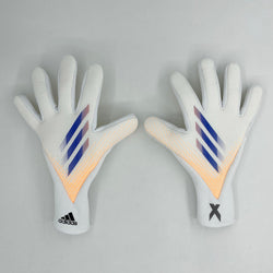 Adidas X league strapless goalkeeper gloves white