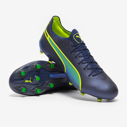 Puma King Ultimate FG/AG - Persian Blue/Pro Green/Ultra Blue