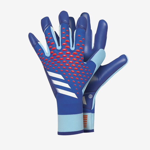 Predator Pro Hybrid GK Gloves - Blue Royal/Bliss Blue/White