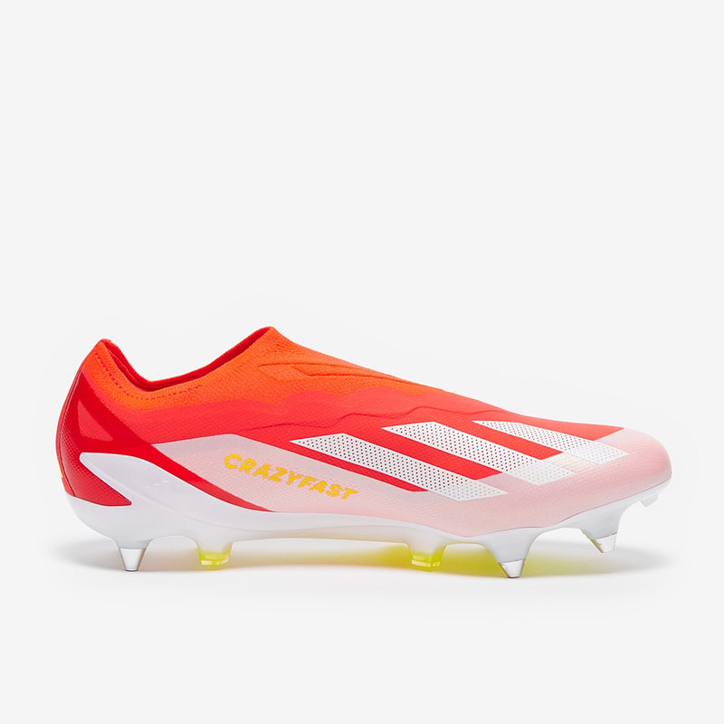 Adidas X Crazyfast Elite Laceless SG Solar Red/White/Team Solar Yellow