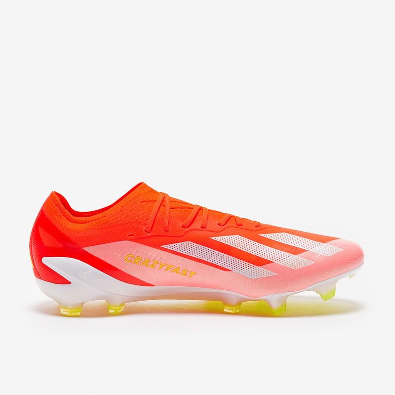 adidas X Crazyfast Elite FG - Solar Red/White/Team Solar Yellow