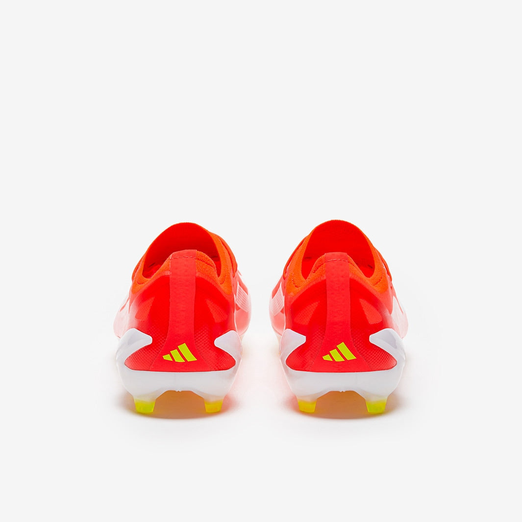 adidas X Crazyfast Elite FG - Solar Red/White/Team Solar Yellow