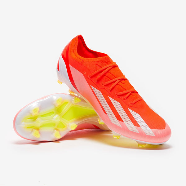 adidas X Crazyfast Elite FG - Solar Red/White/Team Solar Yellow