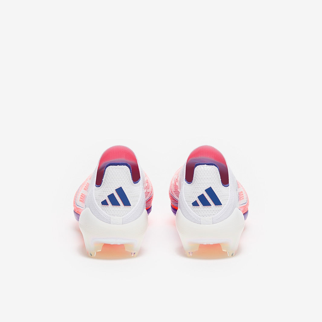 adidas F50+ FG - White/Solar Red/Lucid Blue