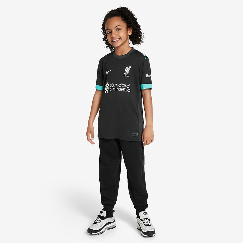 Liverpool 24/25 Kids Dri-FIT Away Shirt - Night Forest/Anthracite/Washed Teal/Sail