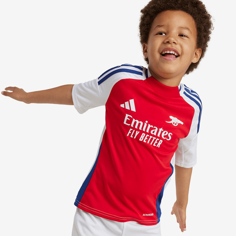 Arsenal 24/25 Little Kids Home Kit Better Scarlet/White