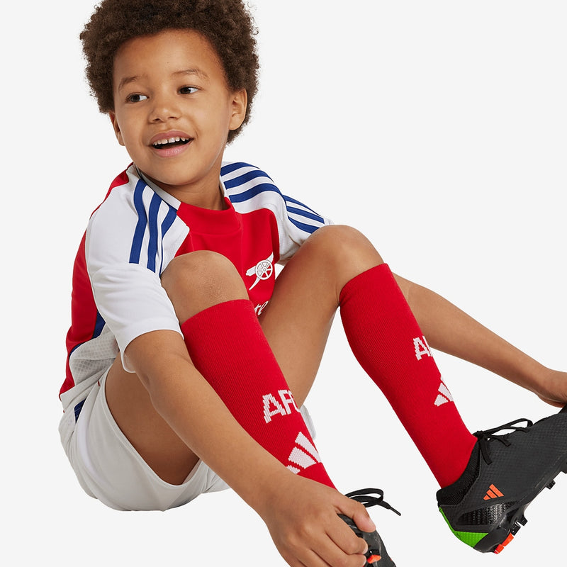 Arsenal 24/25 Little Kids Home Kit Better Scarlet/White