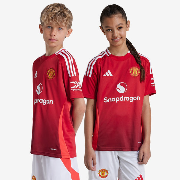 Manchester United 24/25 Kids Home Kit - MUFC Red