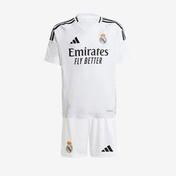 Real Madrid 24/25 Kids Home Kit - White