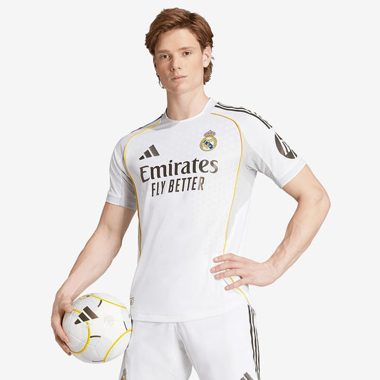 Adidas Real Madrid 25/26 Authentic Home Shirt