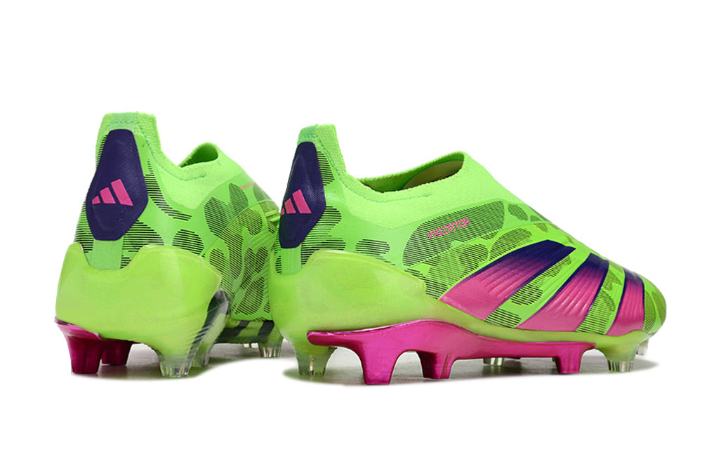 PREDATOR ELITE LACELESS FG - SOLAR GREEN/SHOCK PINK