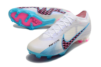 Air Zoom Mercurial Vapor 15 Elite FG White/Blue/Pink