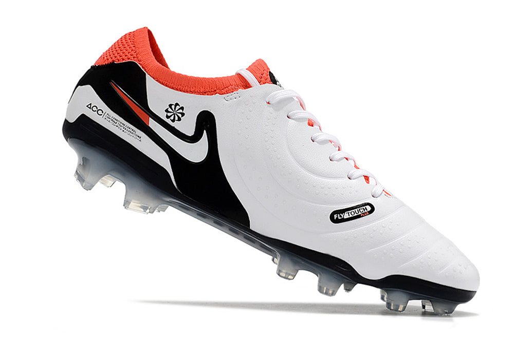 Tiempo Legend 10 Elite FG White/Bright Crimson/Black