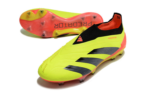 PREDATOR ELITE LACELESS FG - SOLAR YELLOW/SOLAR RED