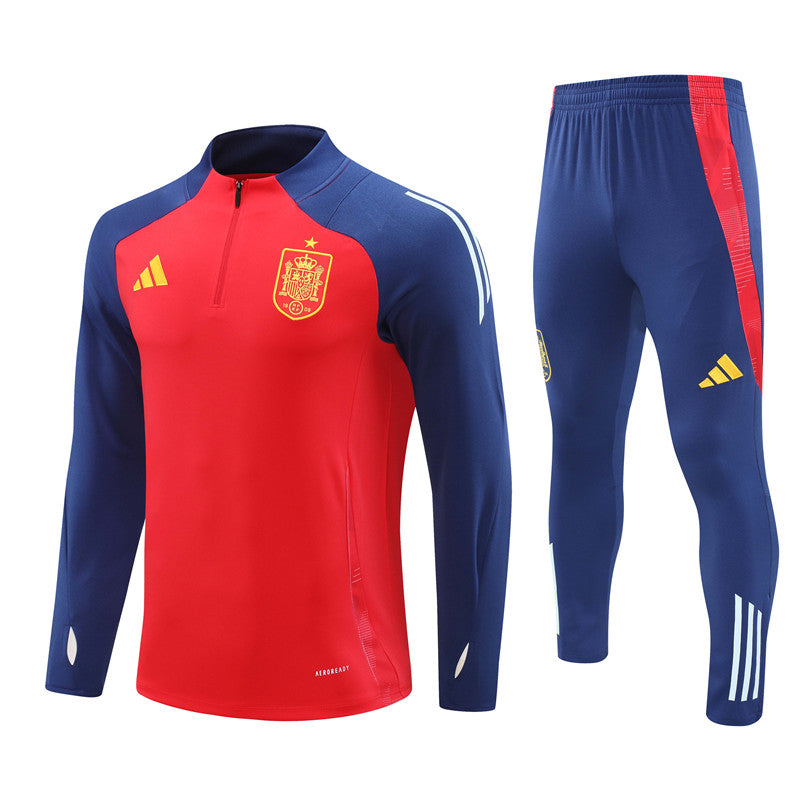 Spain Light Red Training Tracksuit