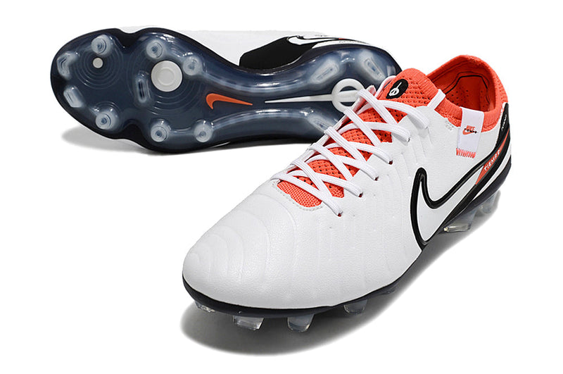 Tiempo Legend 10 Elite FG White/Bright Crimson/Black