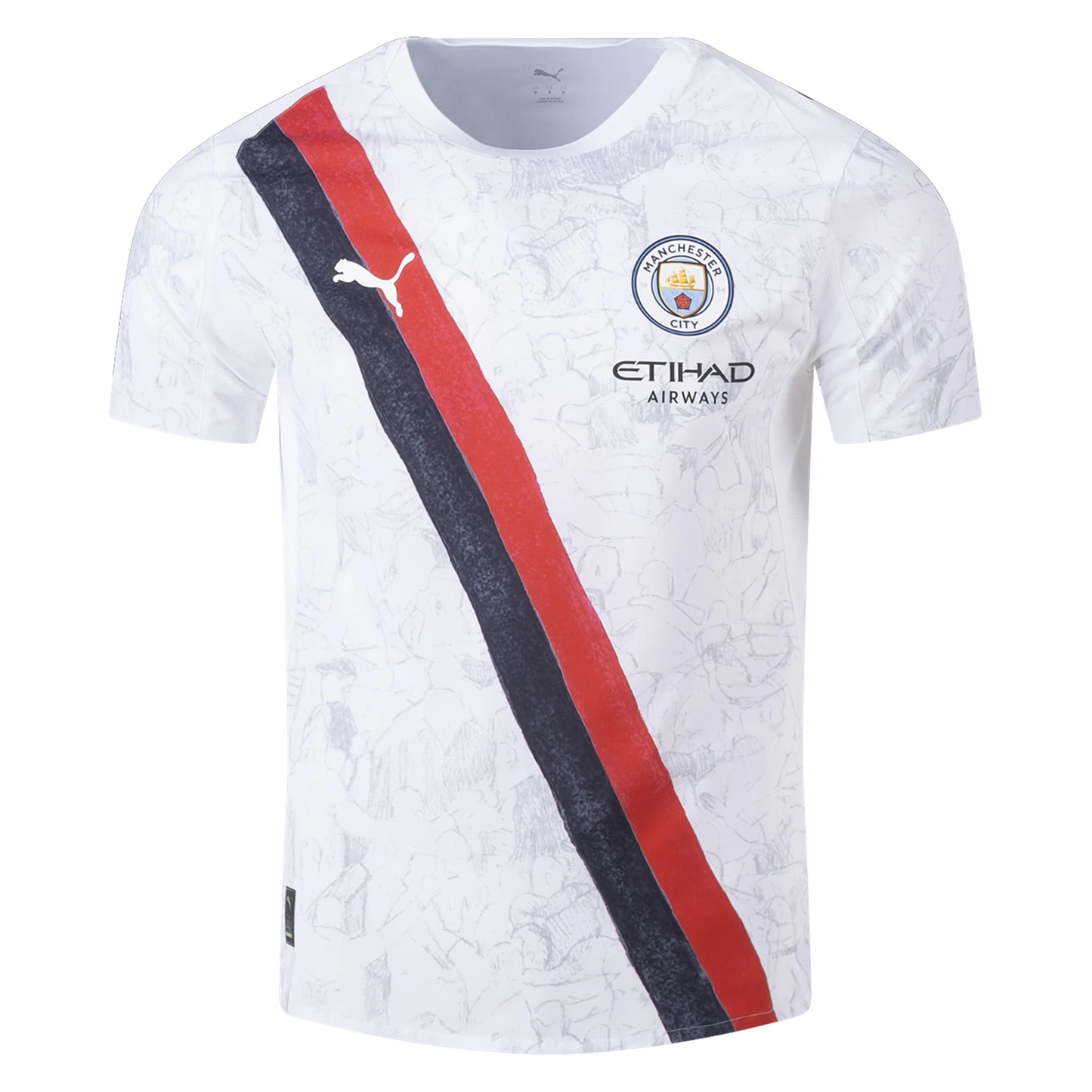 Puma Manchester City Authentic Kid Super Jersey 25/26