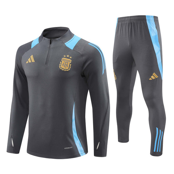 Argentina Grey Training Tracksuit