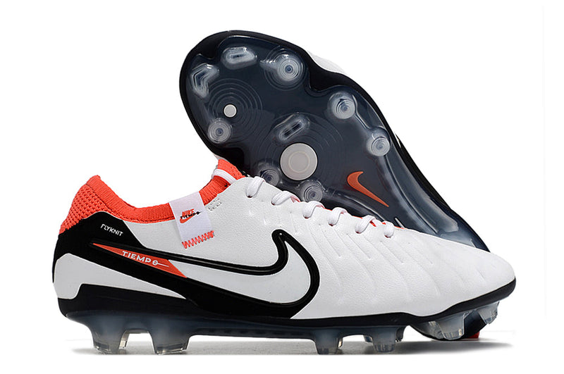 Tiempo Legend 10 Elite FG White/Bright Crimson/Black