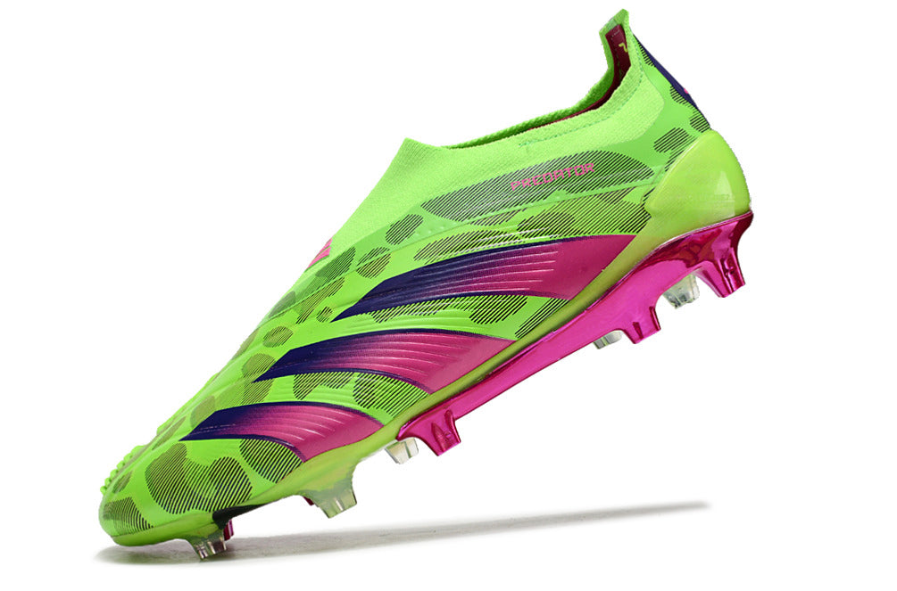 PREDATOR ELITE LACELESS FG - SOLAR GREEN/SHOCK PINK