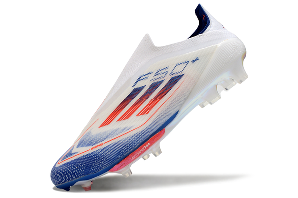 F50 ELITE LACELESS FG - LUCID BLUE/SOLAR RED